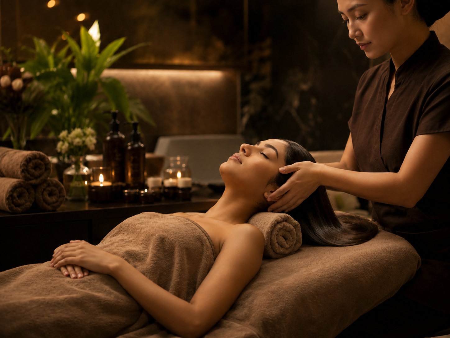 Релаксиращ масаж на скалп в SasiMira Hair Spa